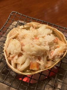 2023,.間人蟹焼き中