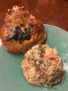 2023間人蟹焼いた後